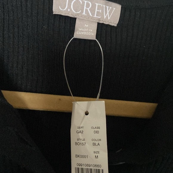 J. Crew Button Short Sleeve Top, Size Medium - Picture 3 of 11